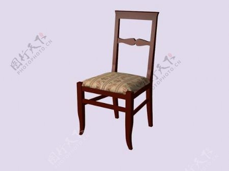欧式椅子3d模型家具效果图147