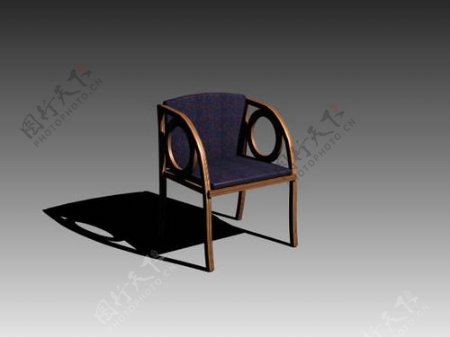 常用的椅子3d模型家具模型5