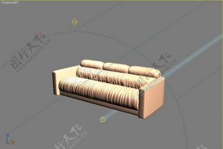 常用的沙发3d模型家具效果图522