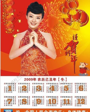 2009新春挂历11图片