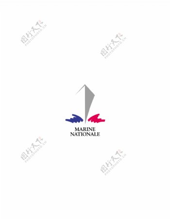MarineNationalelogo设计欣赏国外知名公司标志范例MarineNationale下载标志设计欣赏