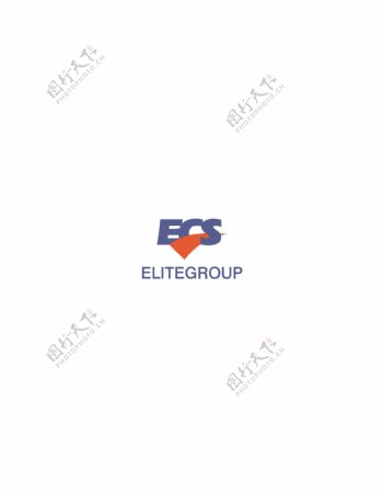 ECSEliteGrouplogo设计欣赏ECSEliteGroup电脑公司标志下载标志设计欣赏