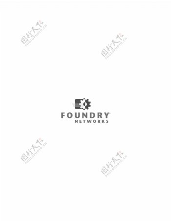 FoundryNetworkslogo设计欣赏FoundryNetworks电脑公司标志下载标志设计欣赏
