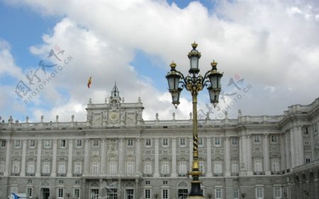 西班牙马德里王宫风景