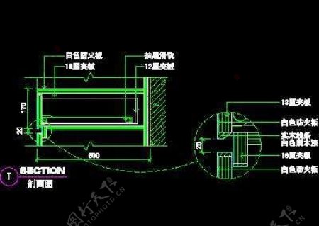 二居室实例现代简约场景cad详图A3例60