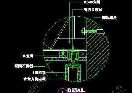 二居室实例现代简约场景cad详图A3例15