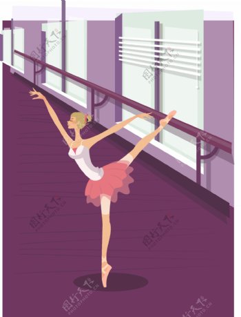 芭蕾芭蕾舞女的女孩2