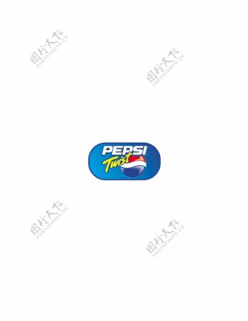 PepsiTwistlogo设计欣赏PepsiTwist饮料品牌LOGO下载标志设计欣赏