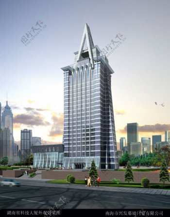 湖南省科技大厦图片