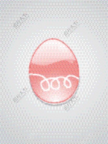 光滑的复活节彩蛋的插图