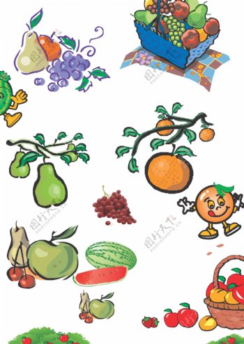 各类水果合辑图片
