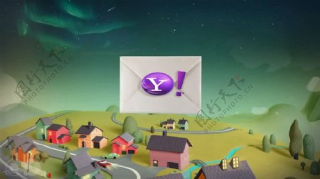 YahooMail雅虎邮箱视频素材