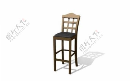 欧式家具椅子0483D模型