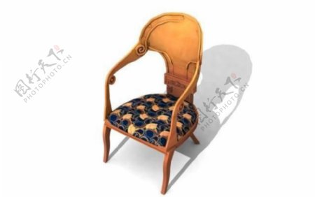 欧式家具椅子0103D模型