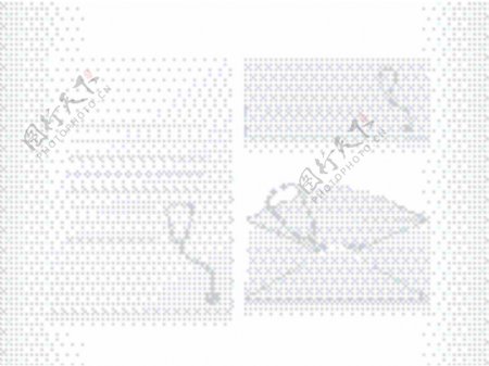 听诊器的背景信的信封