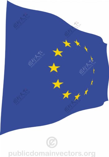 欧盟波形矢量标志