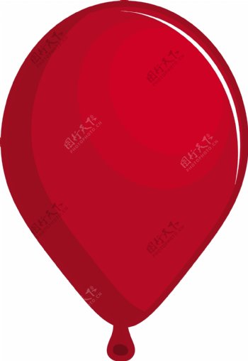 红色的气球