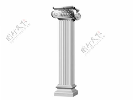 石柱子3模型素材