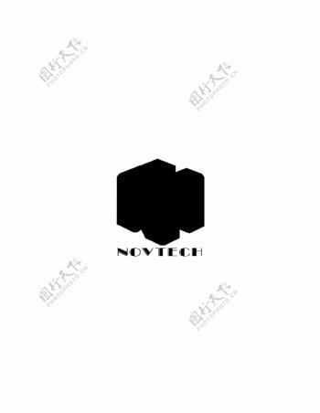 Novtechlogo设计欣赏Novtech软件公司标志下载标志设计欣赏