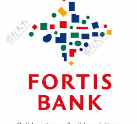 FortisBank1logo设计欣赏FortisBank1金融机构LOGO下载标志设计欣赏