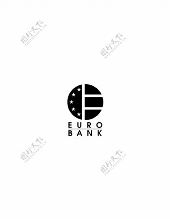 EuroBank2logo设计欣赏传统企业标志EuroBank2下载标志设计欣赏