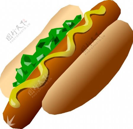 hotdog剪贴画