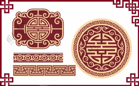 中国古典底纹