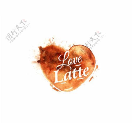 love咖啡复古图标图片