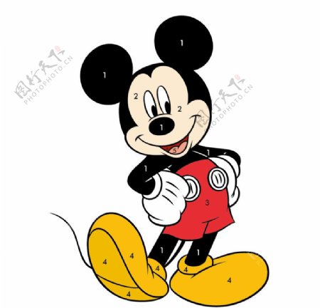 迪士尼米妮米老鼠图片