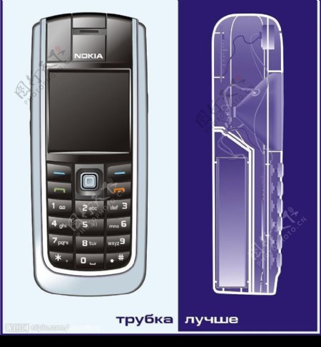 Nokia手机矢量图图片