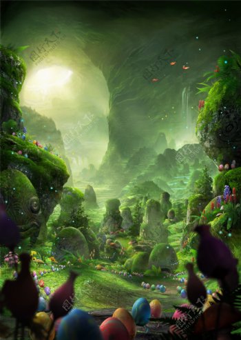 童话世界仙境图片