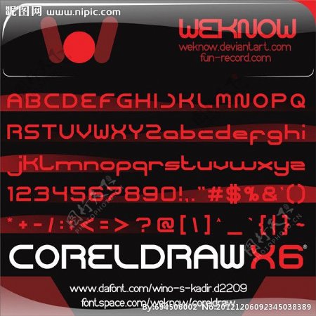 coreldraw字体