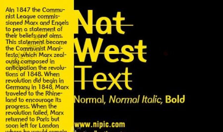 NatWestText系列字体下载