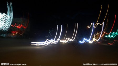 五色线端午节的夜灯图片