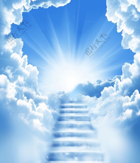 天堂的阶梯图片