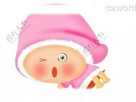 粉红帽baby图片