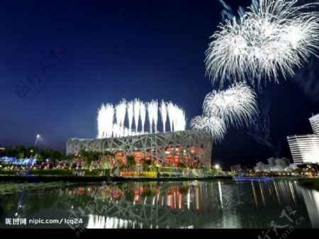 北京奥运开幕式图片