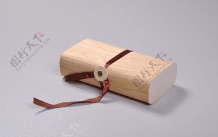 茶叶盒木皮盒图片
