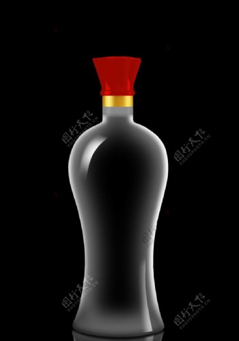 酒瓶瓶型图片