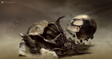 千年海龟图片