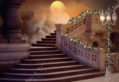 童话阶梯图片