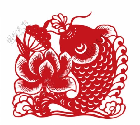中国传统文化剪纸艺术图片