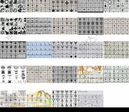 韩国经典笔刷共24套