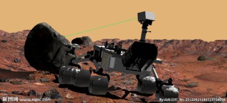 好奇号火星探测器图片