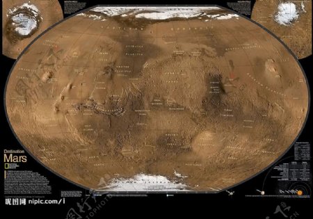 火星表面图图片