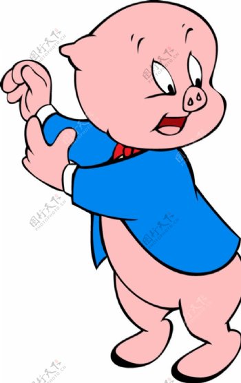卡通猪猪形象图片