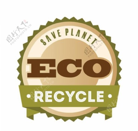 循环利用环保保护环境图片