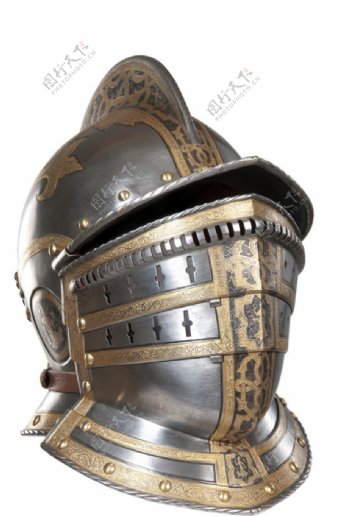 中世纪骑士头盔高清图片