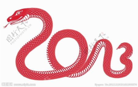 2013蛇年装饰图片