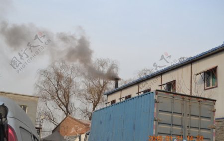 大气污染图片